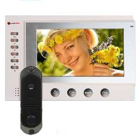 Комплект: видеодомофон + вызывная панель PoliceCam PC-701R2 (DVC-4Q)