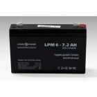 Аккумулятор LPM 6-7.2 AH